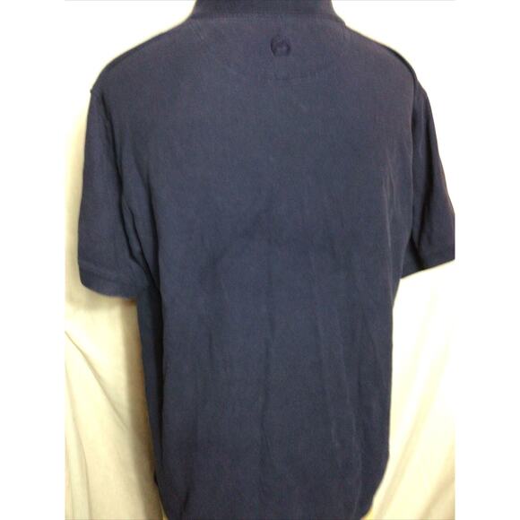 Polo Shirt Mens Extra Large Navy Blue Short Sleeve Casual By Magellan Outdoors - Picture 3 of 5